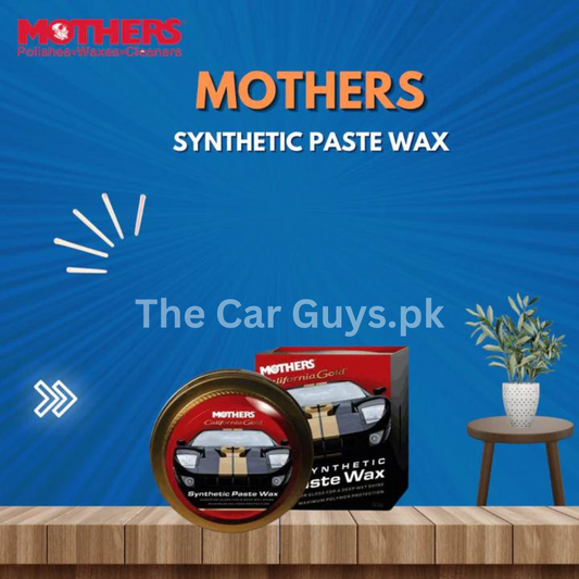 Car Body Polish Mothers Soft Wax Tin Can Pack 311G Synthetic Paste Wax 05511 (Usa)