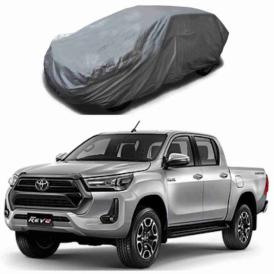 Car Anti-Scratch / Dust Proof / All Weather Proof Top Cover Microfiber Material Toyota Revo 2016-2020 Mix Colours Premium Quality Bag Pack