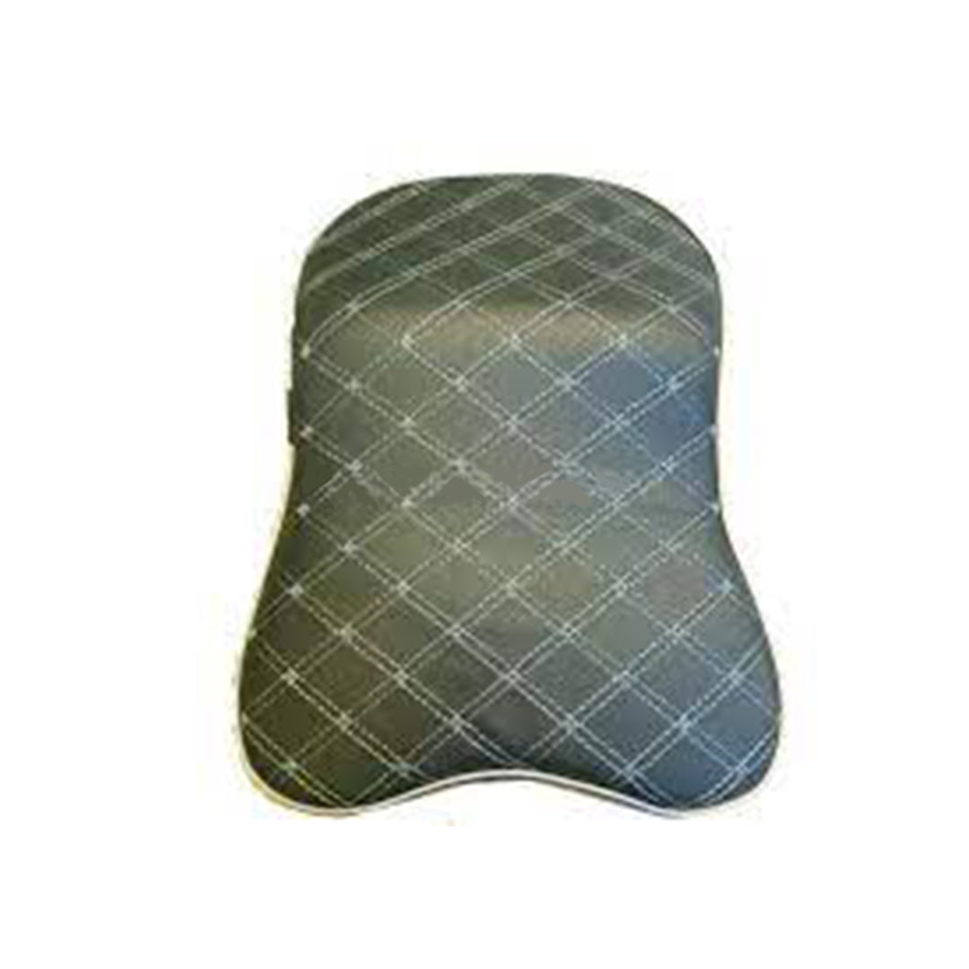 Car Back Rest Cushion Pvc 7D Material   Large Size Grey 01 Pc/Pack Poly Bag Pack  (Pakistan)