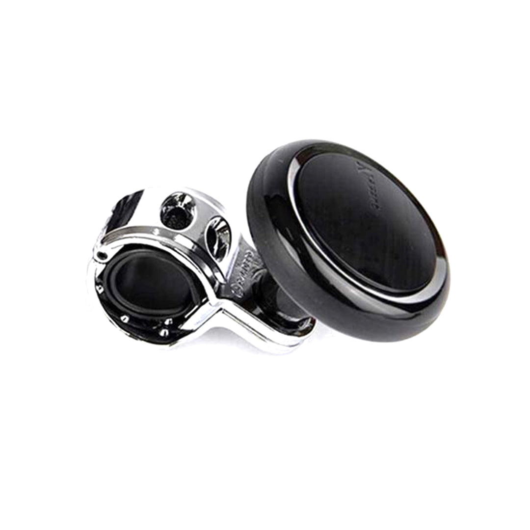 Car Steering Wheel Knob Black/Silver Universal Fitting Blister Pack Fy-2011 (China)