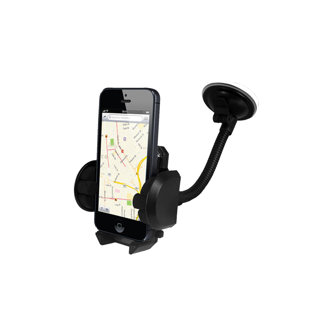 Car Mobile Holder Suction Cup Fitting Clump Type Design     Large Size Black Colour Box Pack Fy-2112 (China)