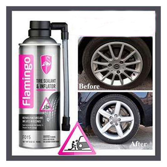 Tire Sealant & Inflator Flamingo Tin Can Pack 450Ml F015 (China)