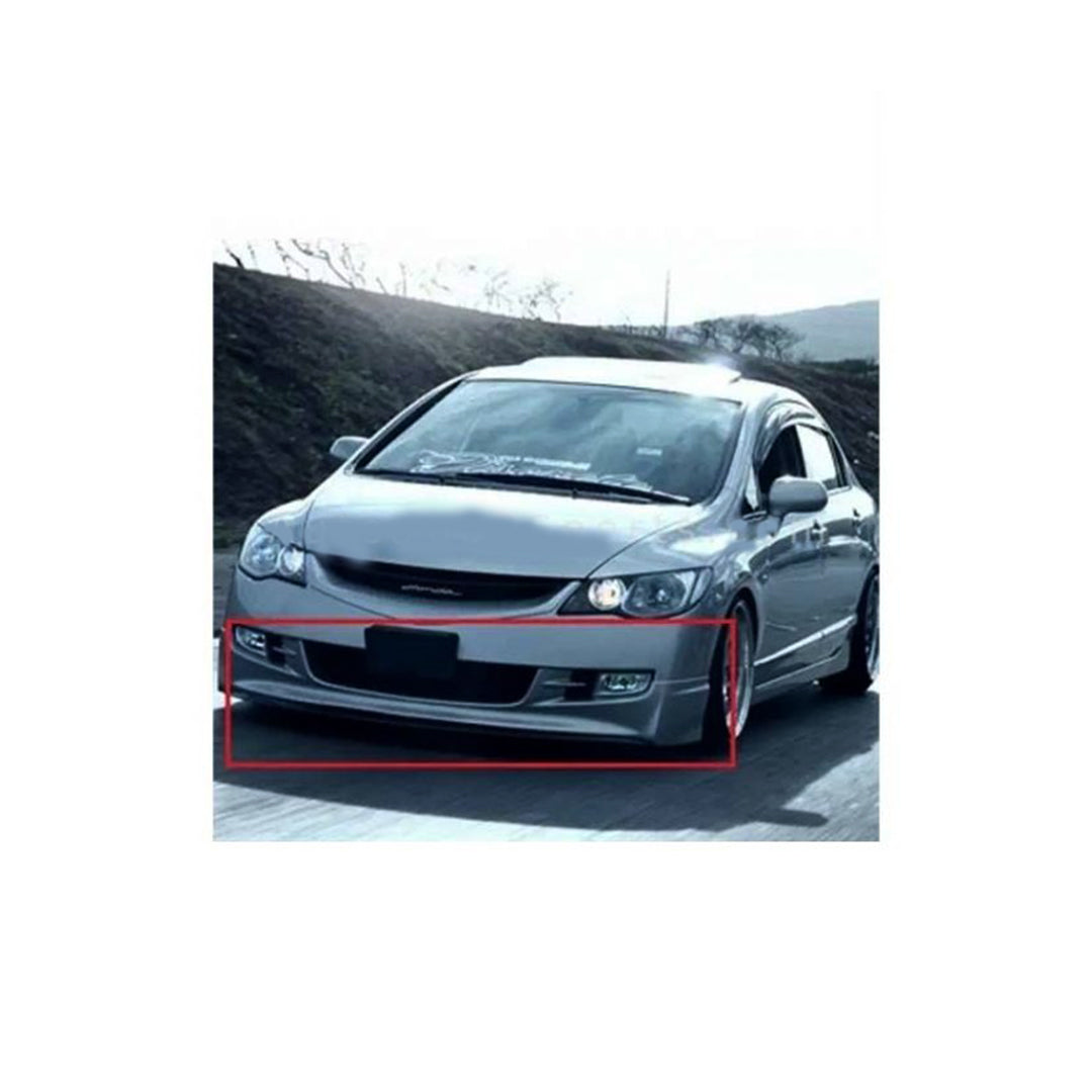 Body Kit/Lip Front + Side + Back Sides Honda Civic 2009 Modulo Design Plastic Material Without Light  04 Pcs/Set Not Painted (China)