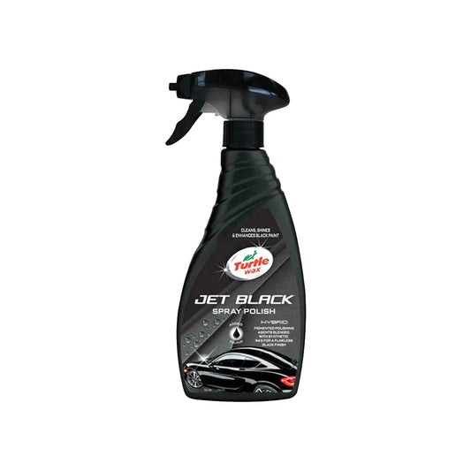 Car Body Polish Turtle Wax/Hybrid/Ceramic  Cream Based Plastic Bottle Pack  500Ml Jet Black Spray Polish 53140 (Usa)