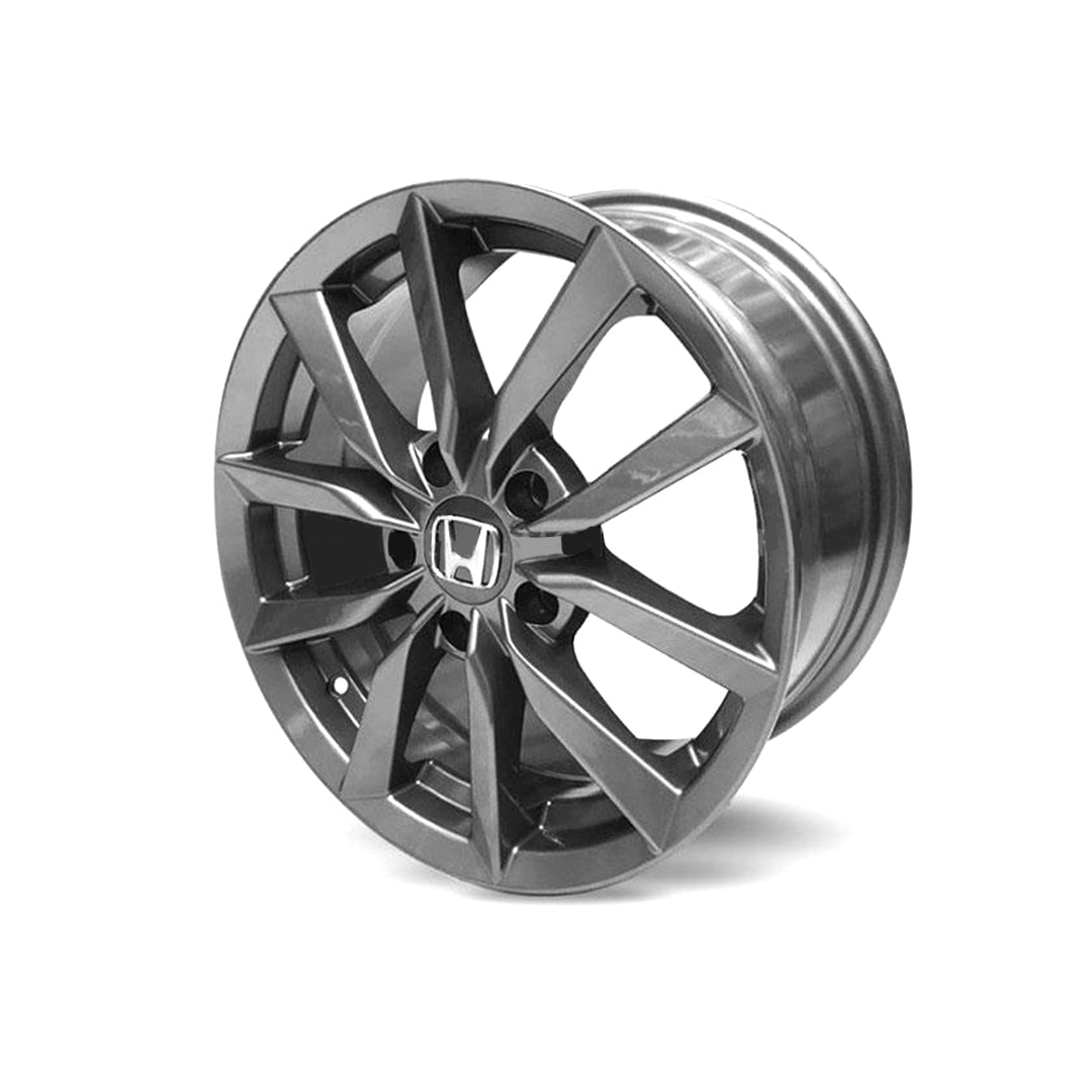 Alloy Wheel Rims Replacement Type Design  Honda Civic 2016-2020 Turbo 16"  Metal Silver 04 Pcs/Set (China)