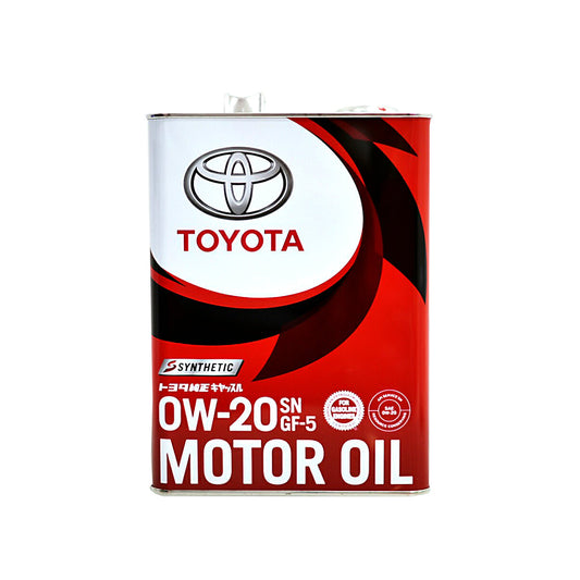 Engine Oil Toyota  Motor Oil For Petrol Engine 0W-20 Sp 04 Litres Metal Can Pack  (Japan)