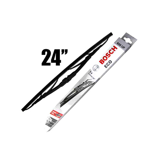 Auto Windshield Quiet Wiper Blades Bosch Front Screen Conventional Type 24" Executive Quality 01 Pc/Pack Colour Box Pack Eco 600Ue (China)