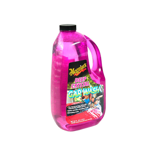 Car Shampoo Meguiars Plastic Bottle Pack  1.89L Deep Crystal Car Wash G10464 (Usa)