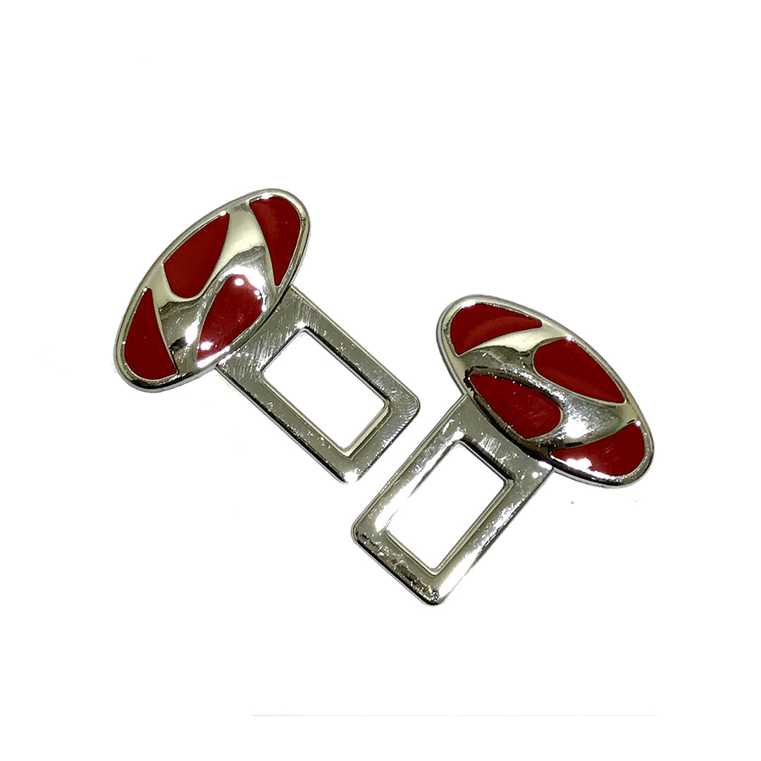 Buy Seat Belt Hook Steel Hyundai Logo 02 Pcs/Pack Box Pack Hyundai