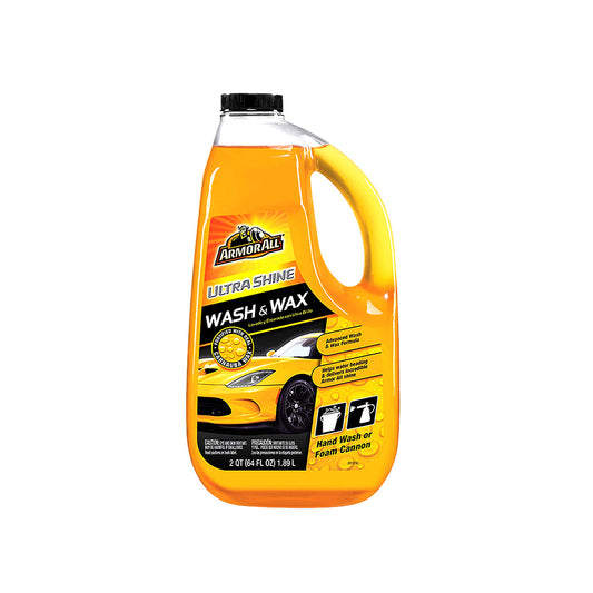 Car Shampoo & Wax Armorall Plastic Can Pack 1.89L Ultra Shine Wash&Wax 201376W (Usa)