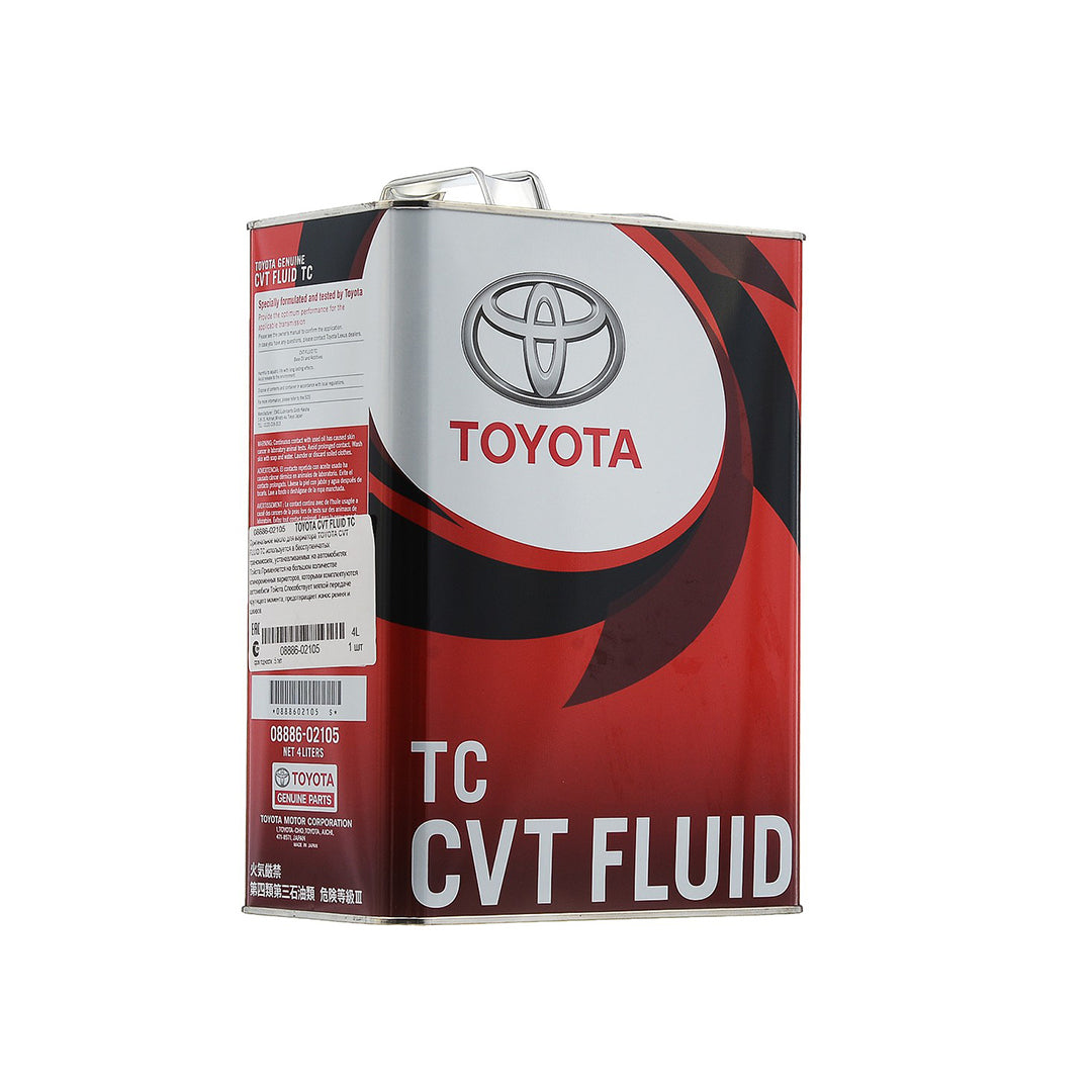 Automotive Gear/Transmission Fluid Genuine Tgp Cvt Fluid Tc  For Gasoline & Diesel Engine  04 Litres Metal Can Pack  08886-02105 (Japan)