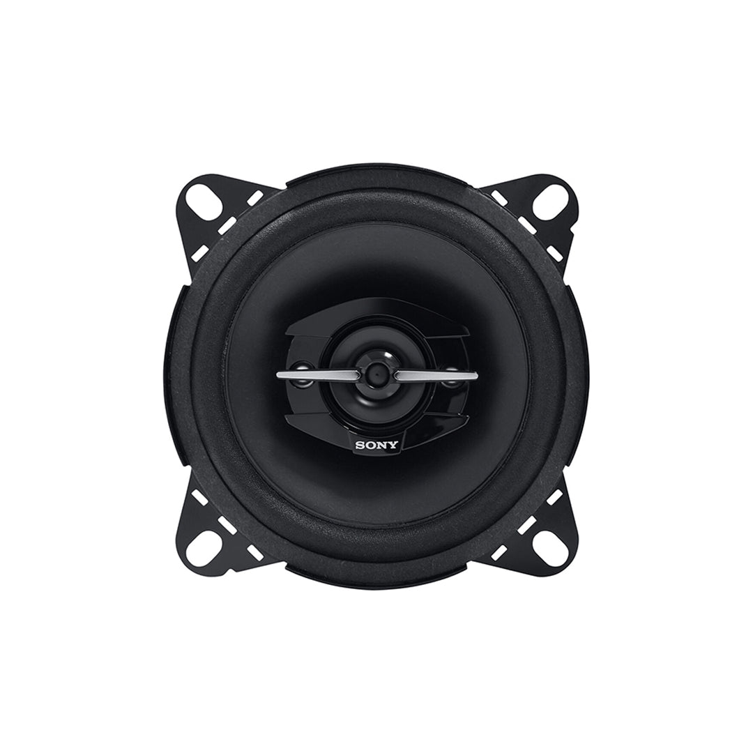 Car Speakers Sony 4" Round Shape 3-Way Coaxial  300W Ogp Universal Fitting 02 Pcs/Set Black 1039 Executive Quality