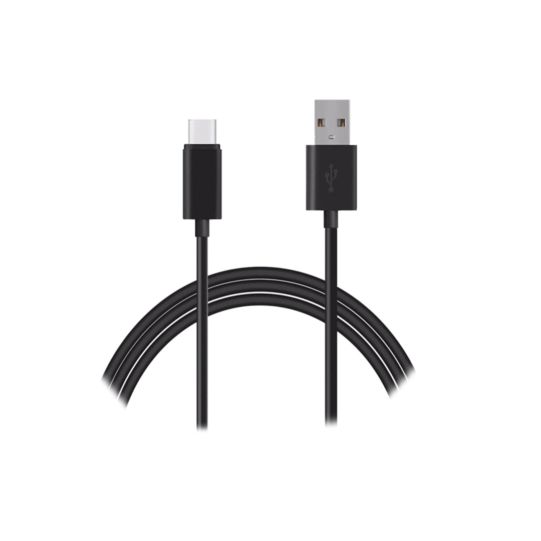 Mobile Charging / Data Cable Mt Power  Usb To Type C Single 3.8A Fast Charging  01 Meter Black 01 Pc/Pack Colour Box Pack A2+Plus (China)