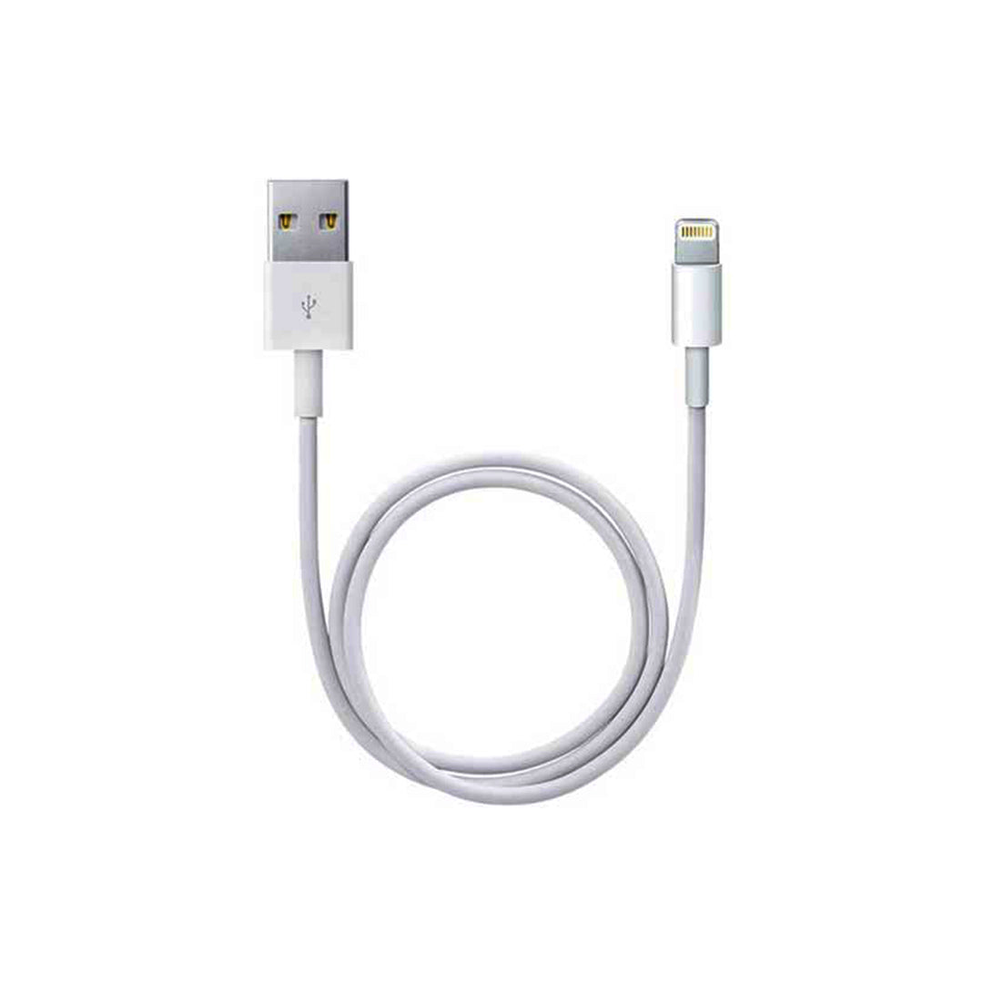 Mobile Charging / Data Cable Mt Power  Usb To Iphone Single 3.8A Fast Charging  01 Meter White 01 Pc/Pack Colour Box Pack 014 (China)