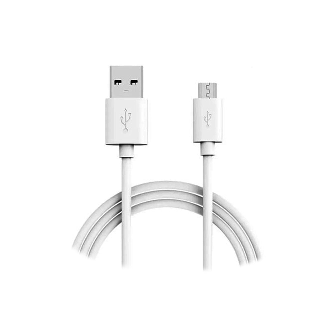 Mobile Charging / Data Cable  Usb To Android Single   1.2 Meters White 01 Pc/Pack Bulk Pack Oppo
