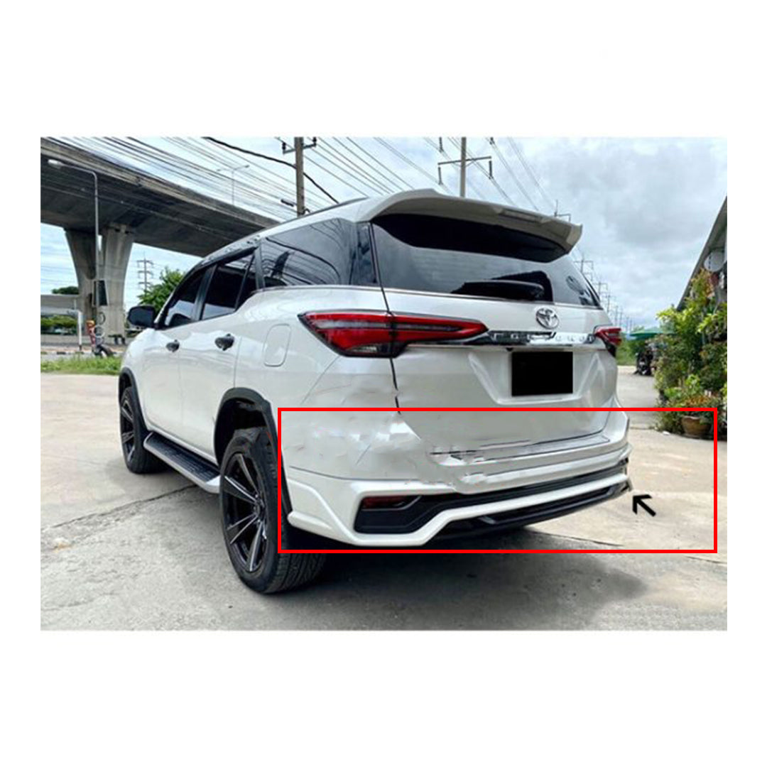 Face Up Lift Sports Design   Toyota Fortuner 2021 Plastic Material Front + Back Sides Without Light Without Drl Covers Not Painted 06 Pcs/Set (Thailand)