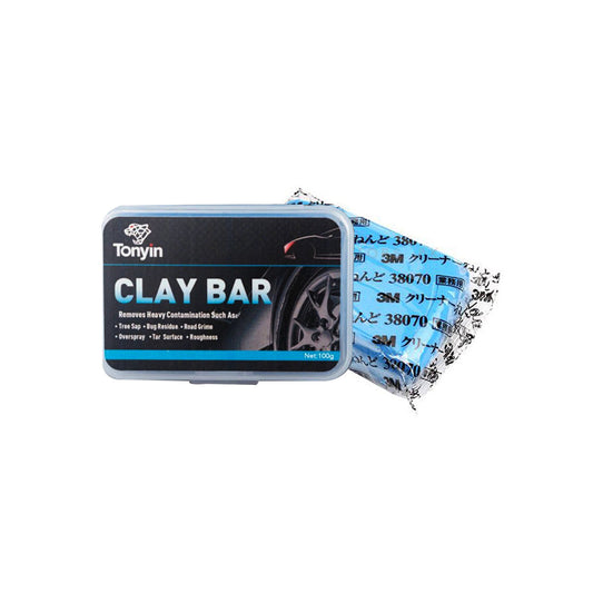 Car Care / Cleaning / Detailing Magic Clay Bar Tonyin   Standard Quality  01 Pc/Pack Blue Plastic Can Pack (China)
