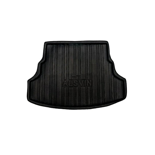 Car Trunk Mat Eva Material  Changan Alsvin 2021 Black   01 Pc/Set