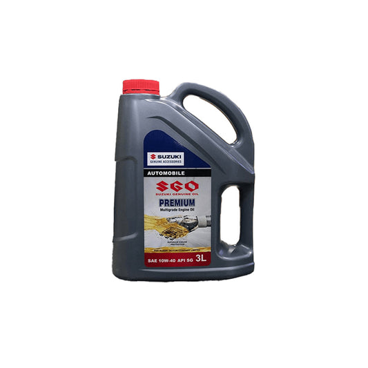 Engine Oil Suzuki Motor Oil For Petrol Engine 10W-40 Sm 03 Litres Plastic Can Pack Ultimate (Pakistan)