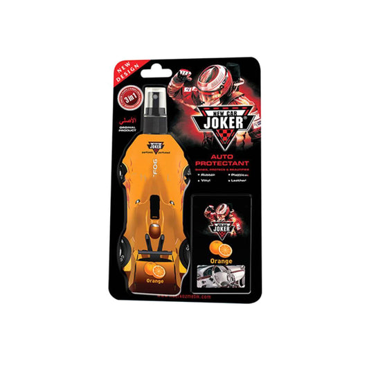 Car Dashboard Polish Joker Orange Fragrance Blister Pack 250Ml (Turkey)