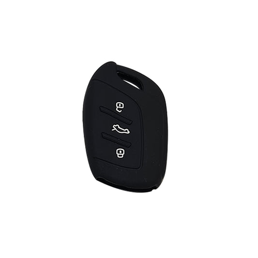 Car Remote Key Cover/Casing Silicone Black Type Mg Hs 2021 Mg Logo Black Poly Bag Pack  (China)
