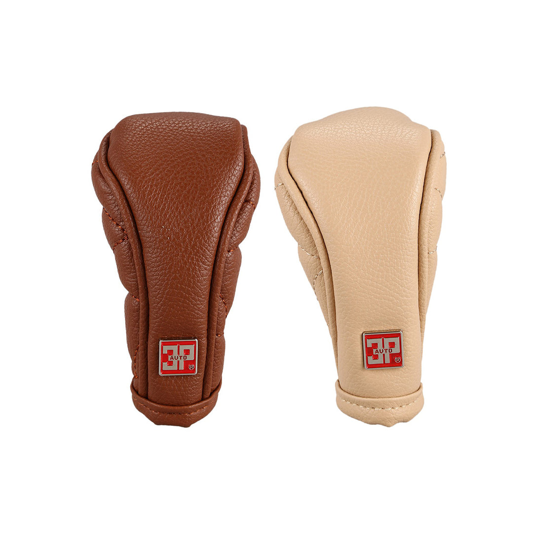 Gear Knob Cover Manual Gear Beige/Brown Blister Pack (China)