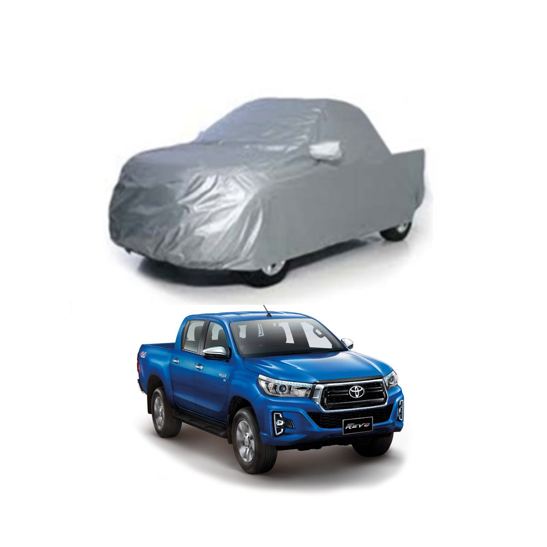 Car Anti-Scratch / Dust Proof / All Weather Proof Top Cover Pvc Material   Revo Size Grey Standard Quality Zipper Bag Pack Fy-06(Revo) (China)