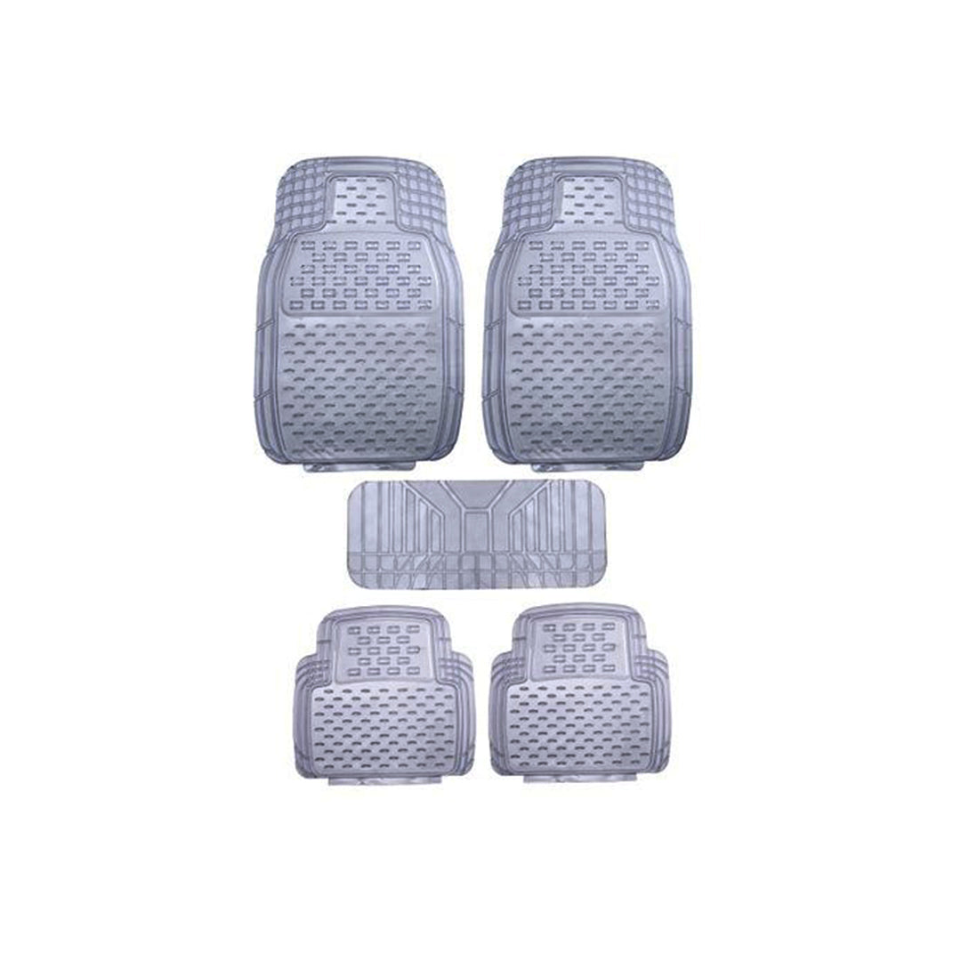 Car Floor Mat Pvc Material Universal Fitting  Standard Quality Grey Pvc 05 Pcs/Set Poly Bag Pack  Ys-751 (China)