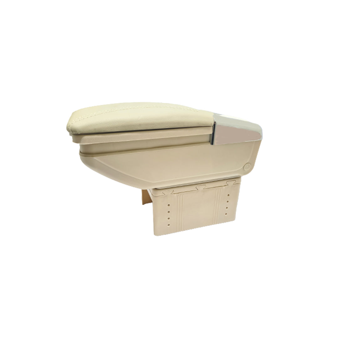 Car Arm Rest Console Hook Design Universal Fitting Beige  Colour Box Pack Fy-2149 (China)